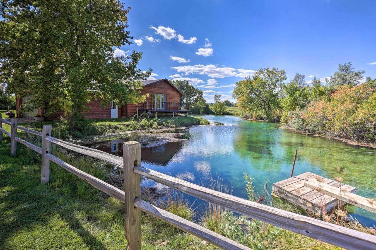 Rustic Spearfish Cabin On 12-Acre Trout Farm Екстер'єр фото