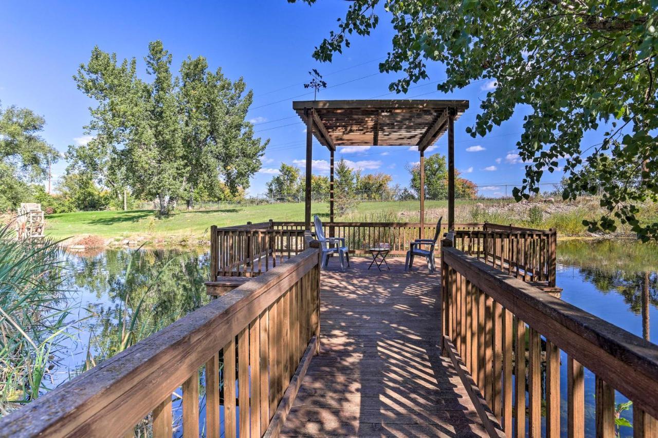 Rustic Spearfish Cabin On 12-Acre Trout Farm Екстер'єр фото